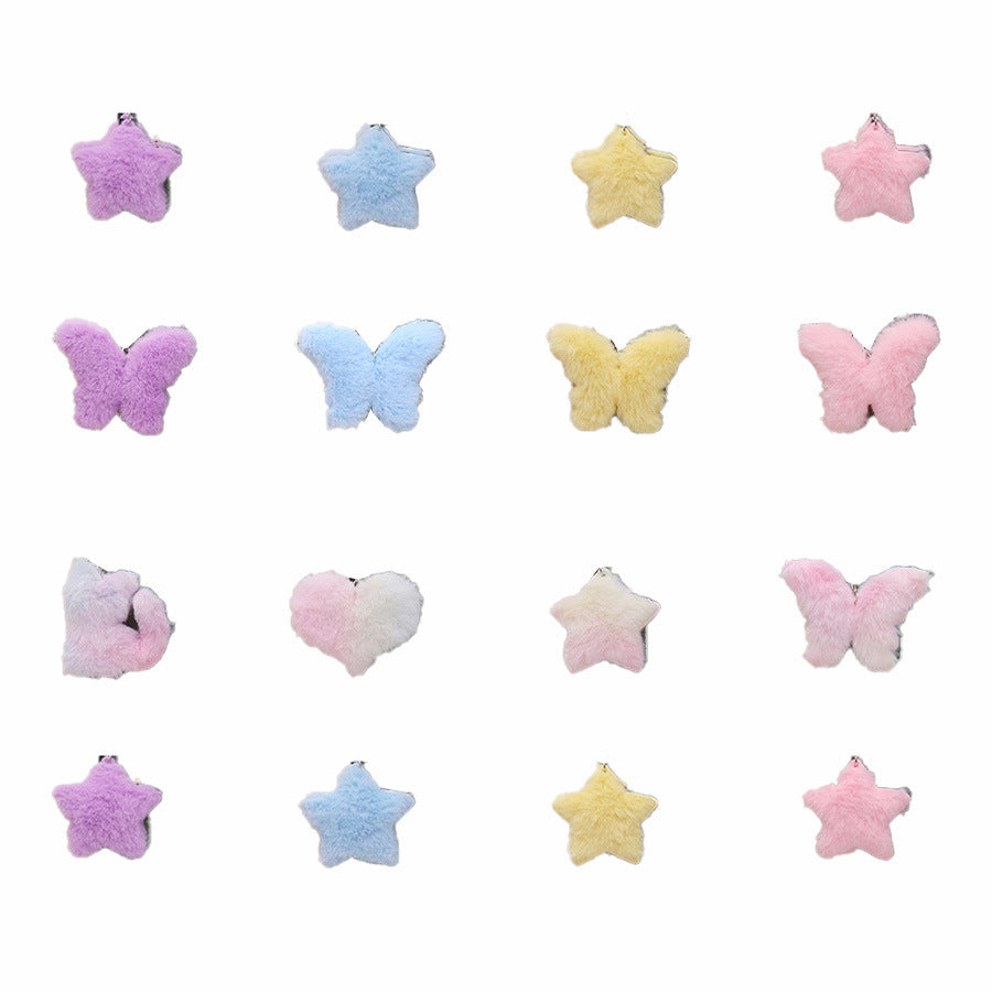 Wholesale Cute Simple Fantasy Series Love Plush Keychain