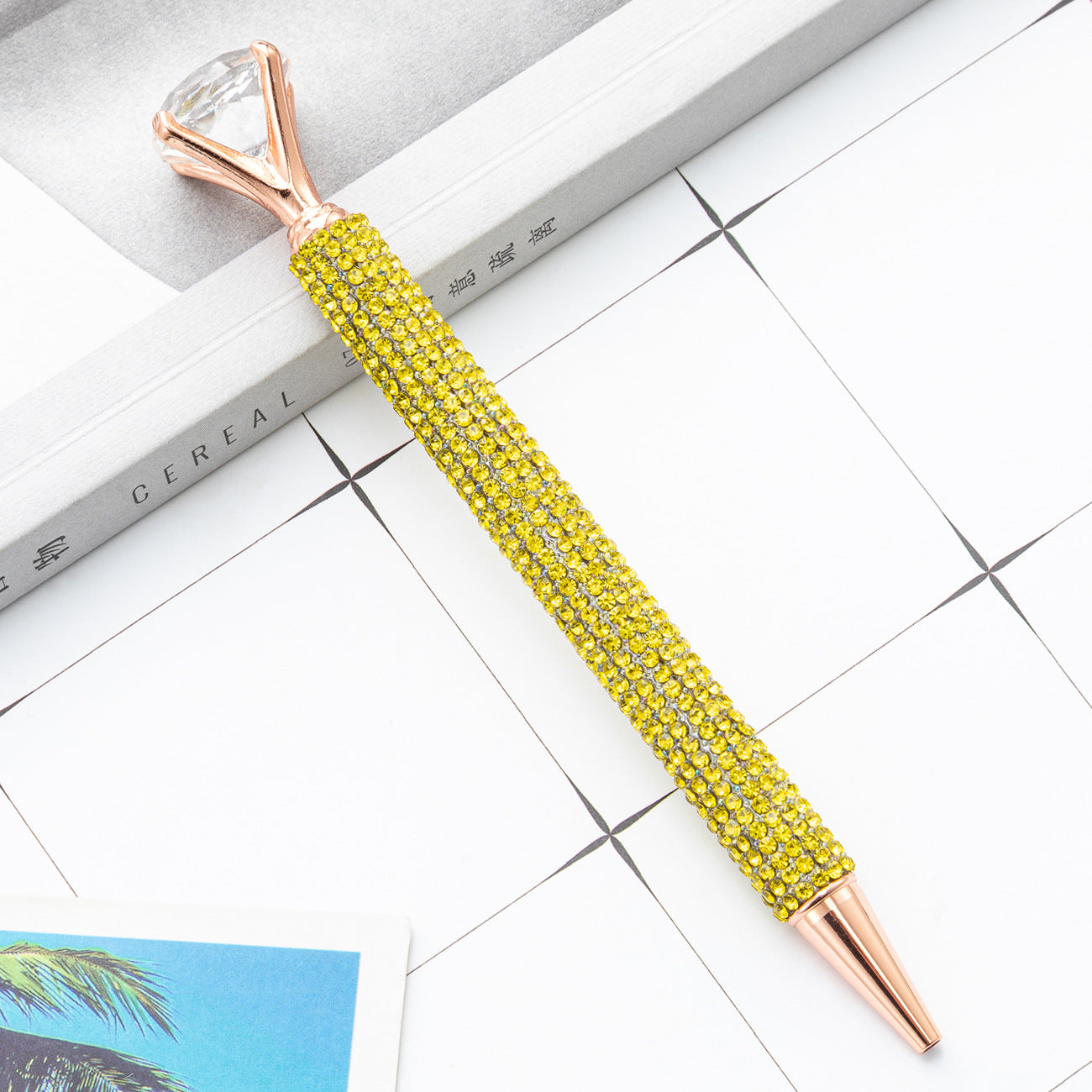 Bolicón de bolsas de diamante grande de metal al por mayor