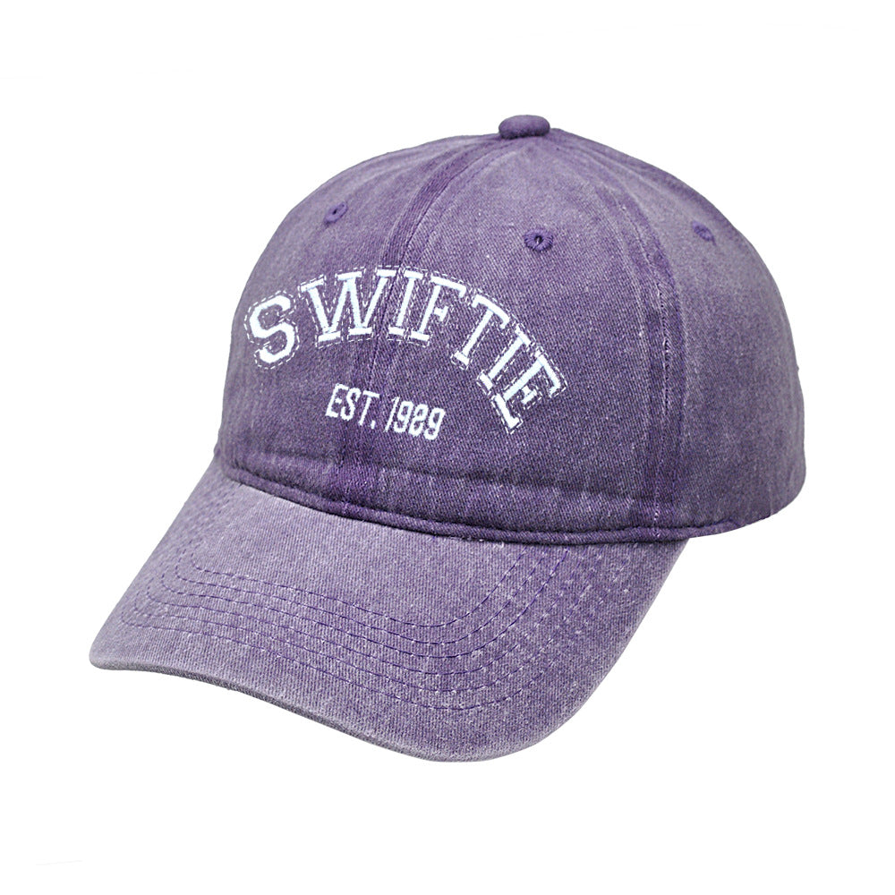 Wholesale Taylor Swift Embroidered 1989 Letters Vintage Baseball Cap