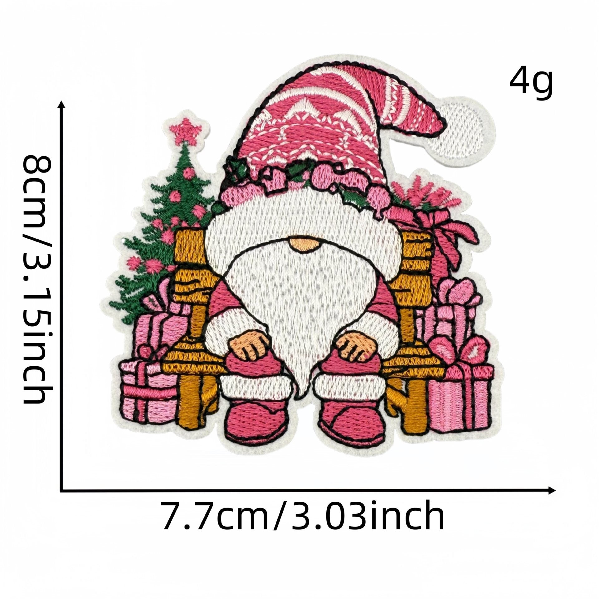 Wholesale Pink Christmas Series DIY Patches