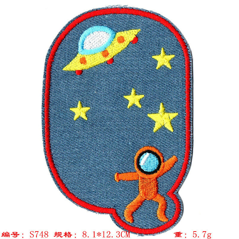 Wholesale Cartoon Rabbit Large Clothing Embroidery DIY Patches