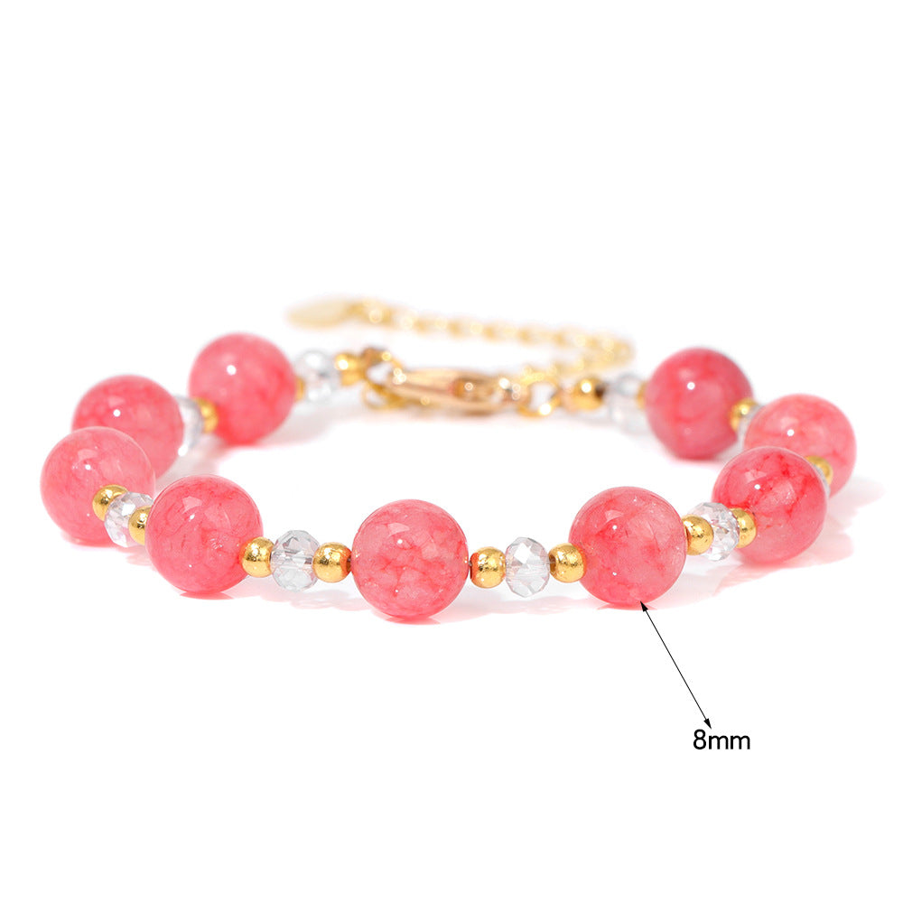 Wholesale Natural Stone Beads Agate Bracelet