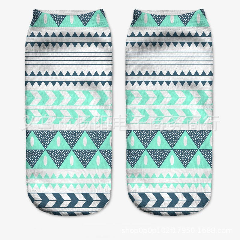 Wholesale AZTEC Print Women Sock