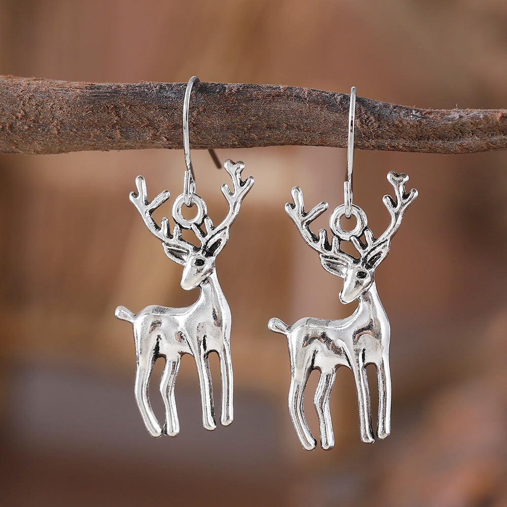 Wholesale  Christmas Deer Christmas Tree Series Earrings earrings