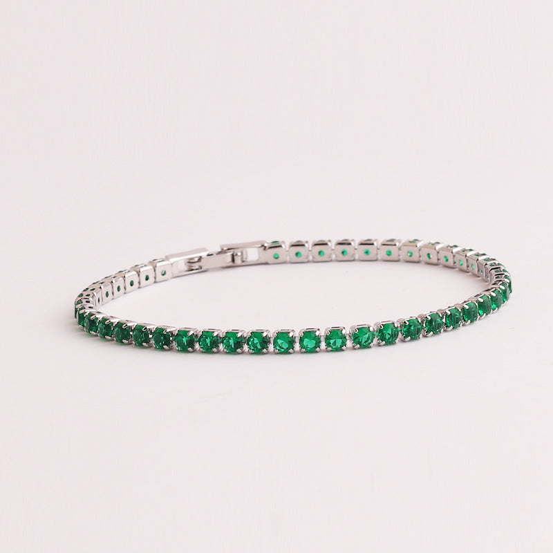 Wholesale Colored zircon bracelet