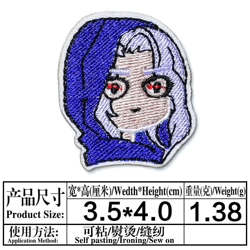 Wholesale Trendy Embroidered Felt Patches Self Adhesive For Clothing Jeans Repair Boutique Resale