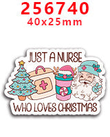 Wholesale Random 30pcs Pink Christmas Nurses' Day Acrylic Flatback