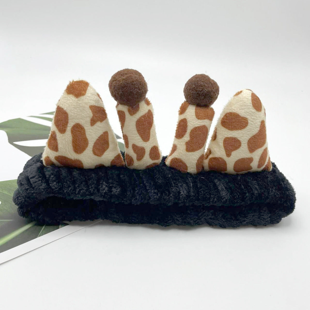 Wholesale Cartoon Giraffe Cute Plush Hairband