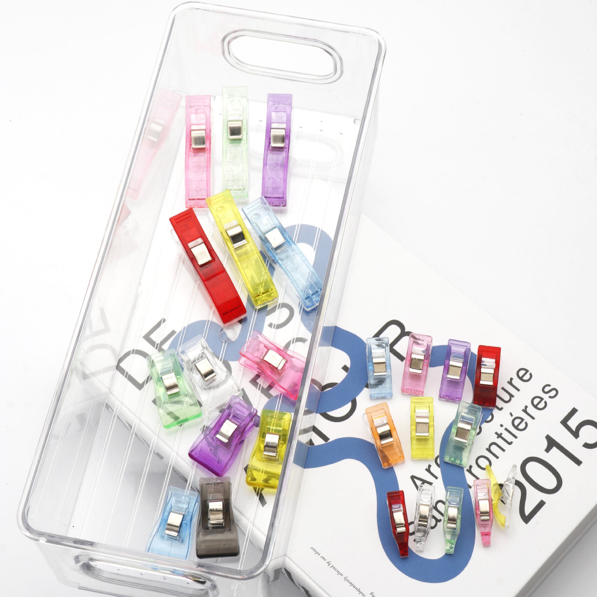 Wholesale Color Transparent Strong Plastic Edging Clips