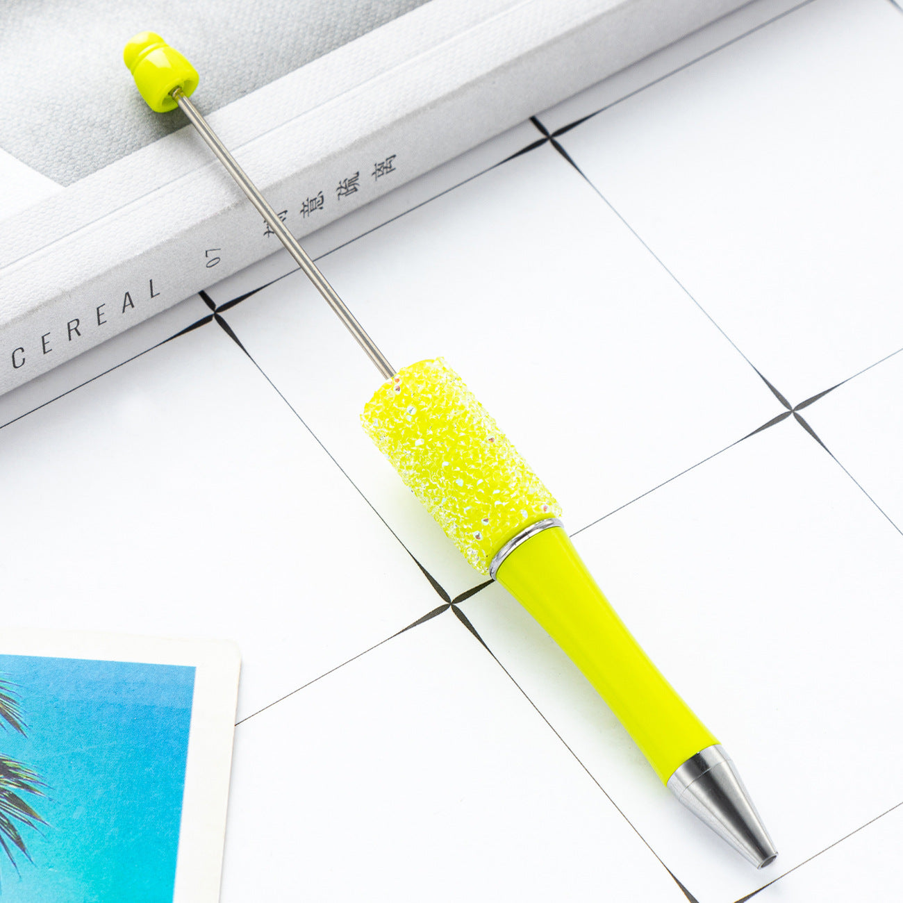 Wholesale DIY sugar beaded pen rhinestone ballpoint beadable pen