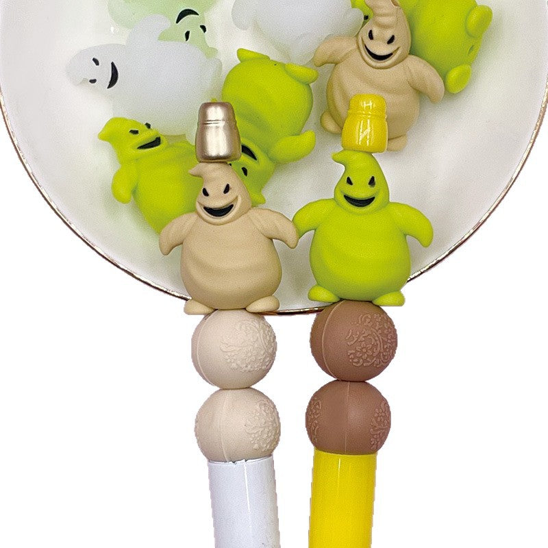 Wholesale 100pcs/pack Horror 3D Silicone Beads