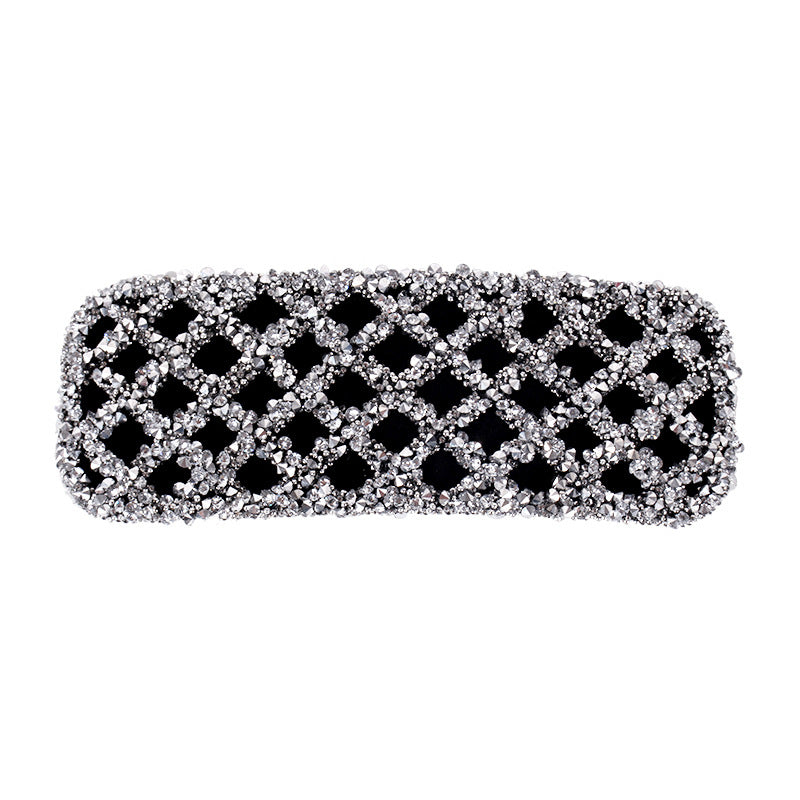 Wholesale Grid Diamond Hair Clips