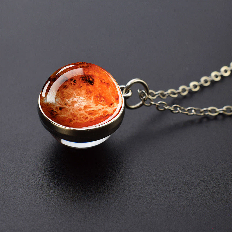 Wholesale Glass Ball Pendant Necklace