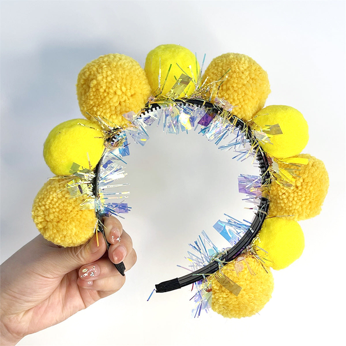 Wholesale All-match Three-dimensional High Cranium Top Pair Red New Year Holiday Headband