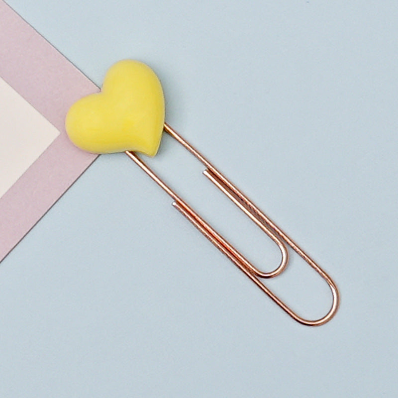 Wholesale 50pcs/pack paper clip Macaron color mini paper clip