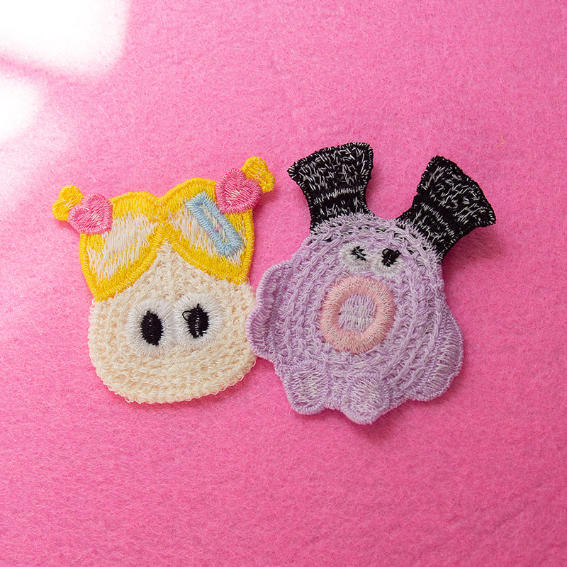 Wholesale Cartoon Pig Embroidered Patch Cute DIY Sewing Accessory For Clothing Towel Home Decor