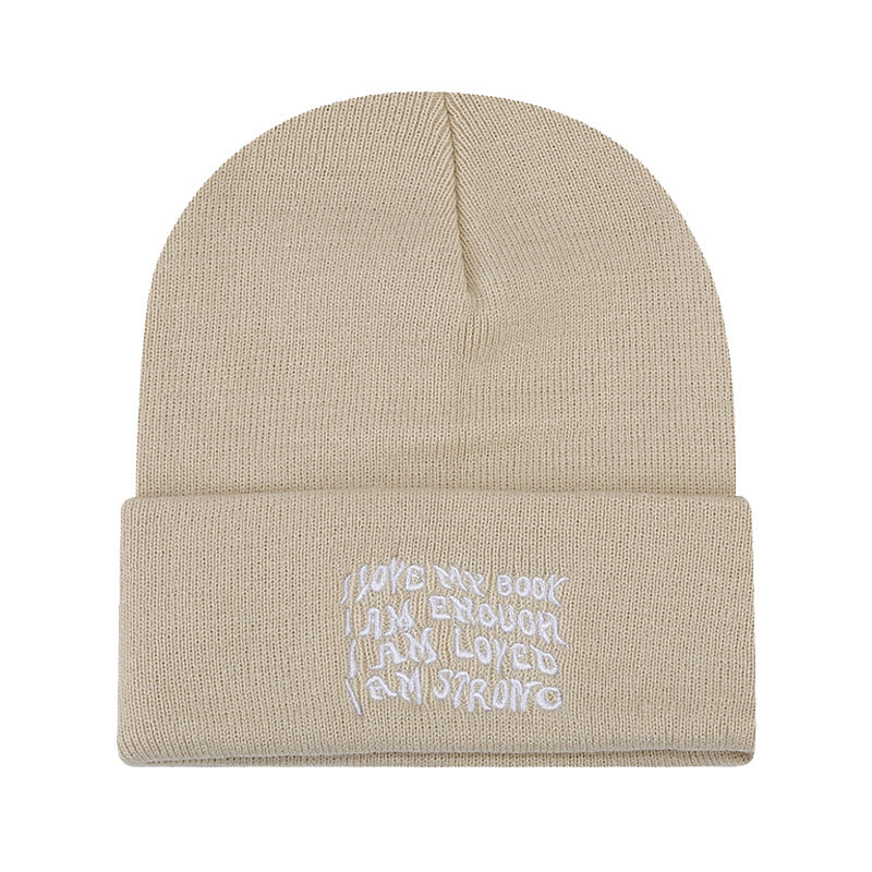 Wholesale Winter Beanie Embroidered Knitted Hat