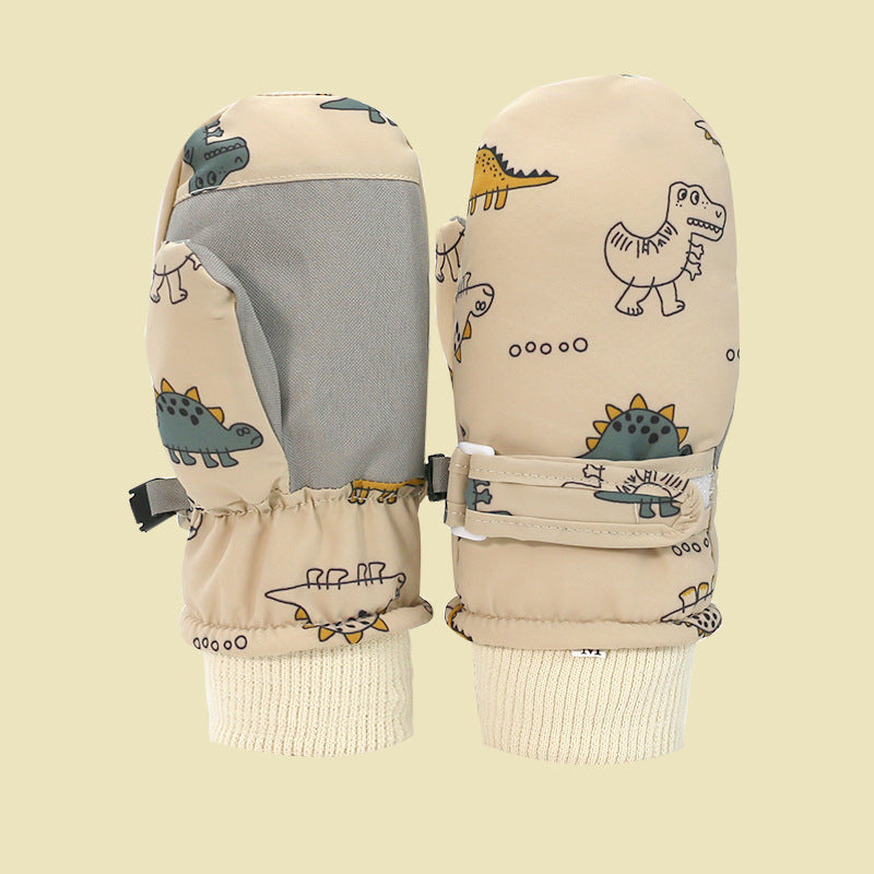 Wholesale Children's Ski Winter Fleece Warm Gloves