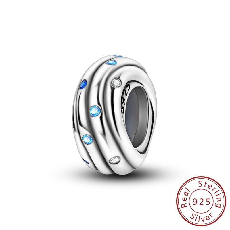 Wholesale  eternal heart-shaped rubber plug Charms