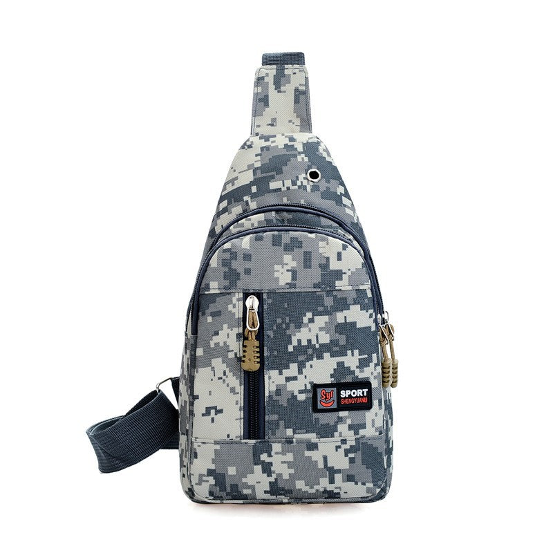 Wholesale Oxford Cloth Tactical Chest Bag Men's Shoulder Bag