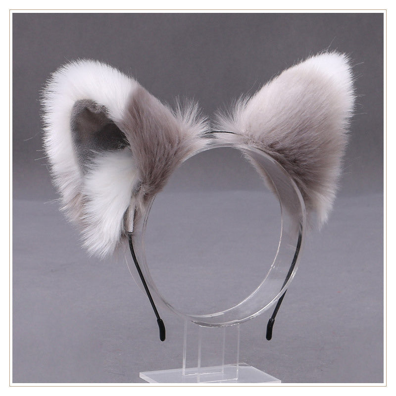 Wholesale Cute Cat's Ears Plush Headband