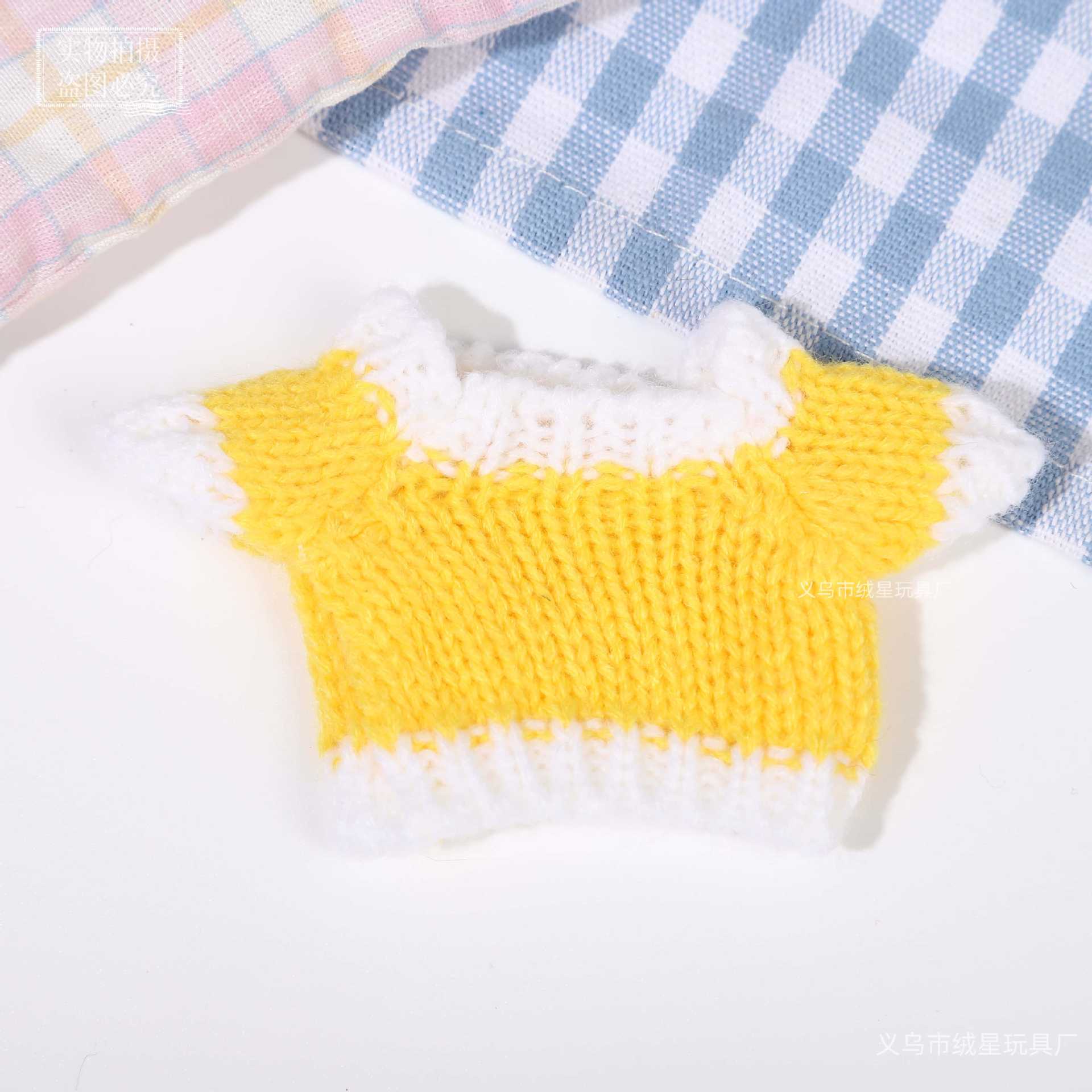 Wholesale Creative Cotton Sweater Doll Accessories Little Clothes for Cotton Dolls Dog Leader Costume Toy Series Life Category