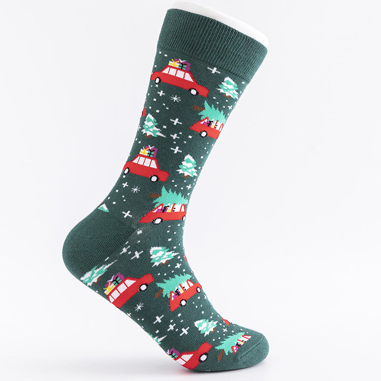 Wholesale Winter Cotton Christmas Men's Stockings
