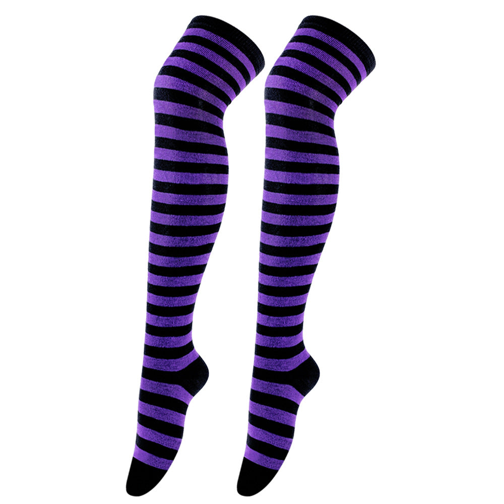 Wholesale Christmas Halloween Striped Stockings