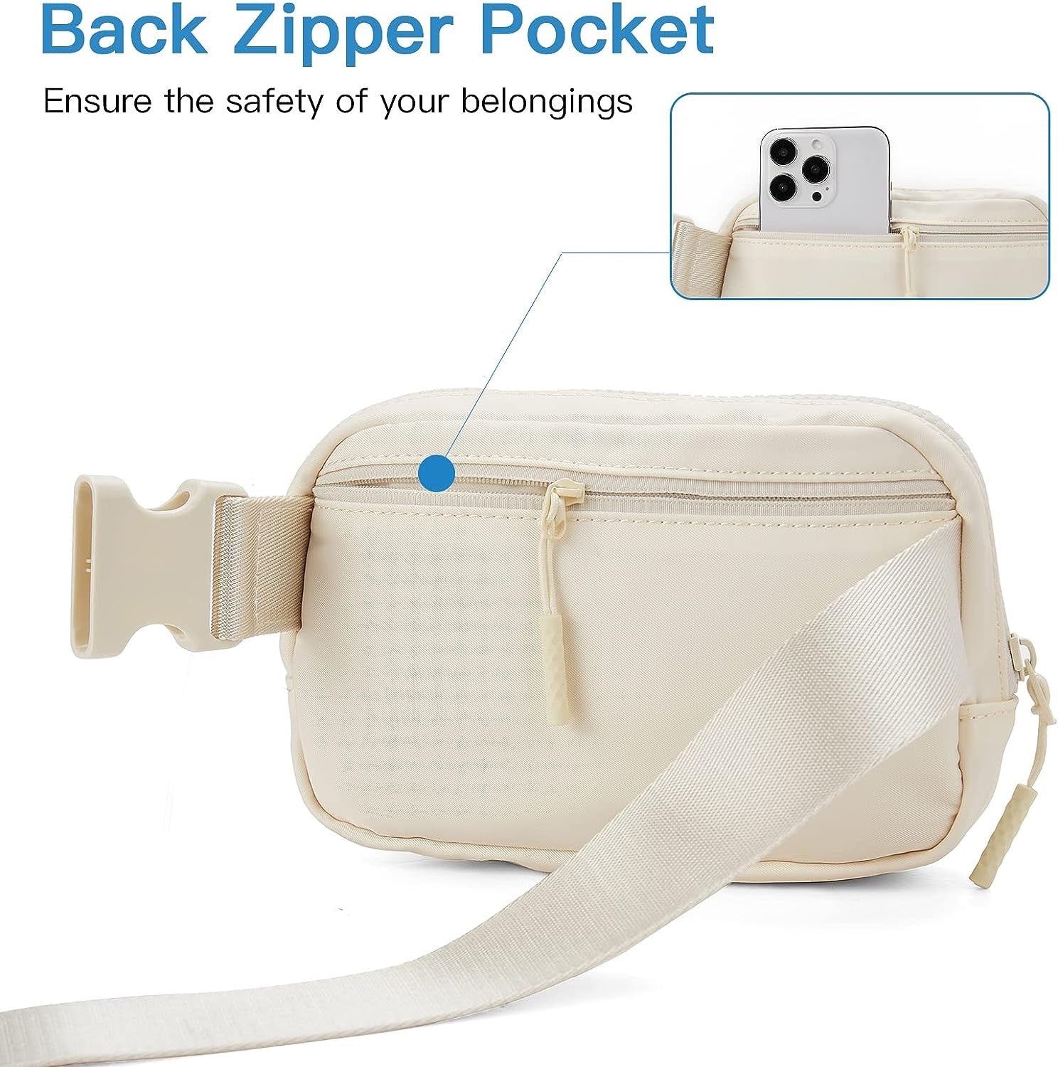 Wholesale Letter Fashion Mini Crossbody Waist Bag