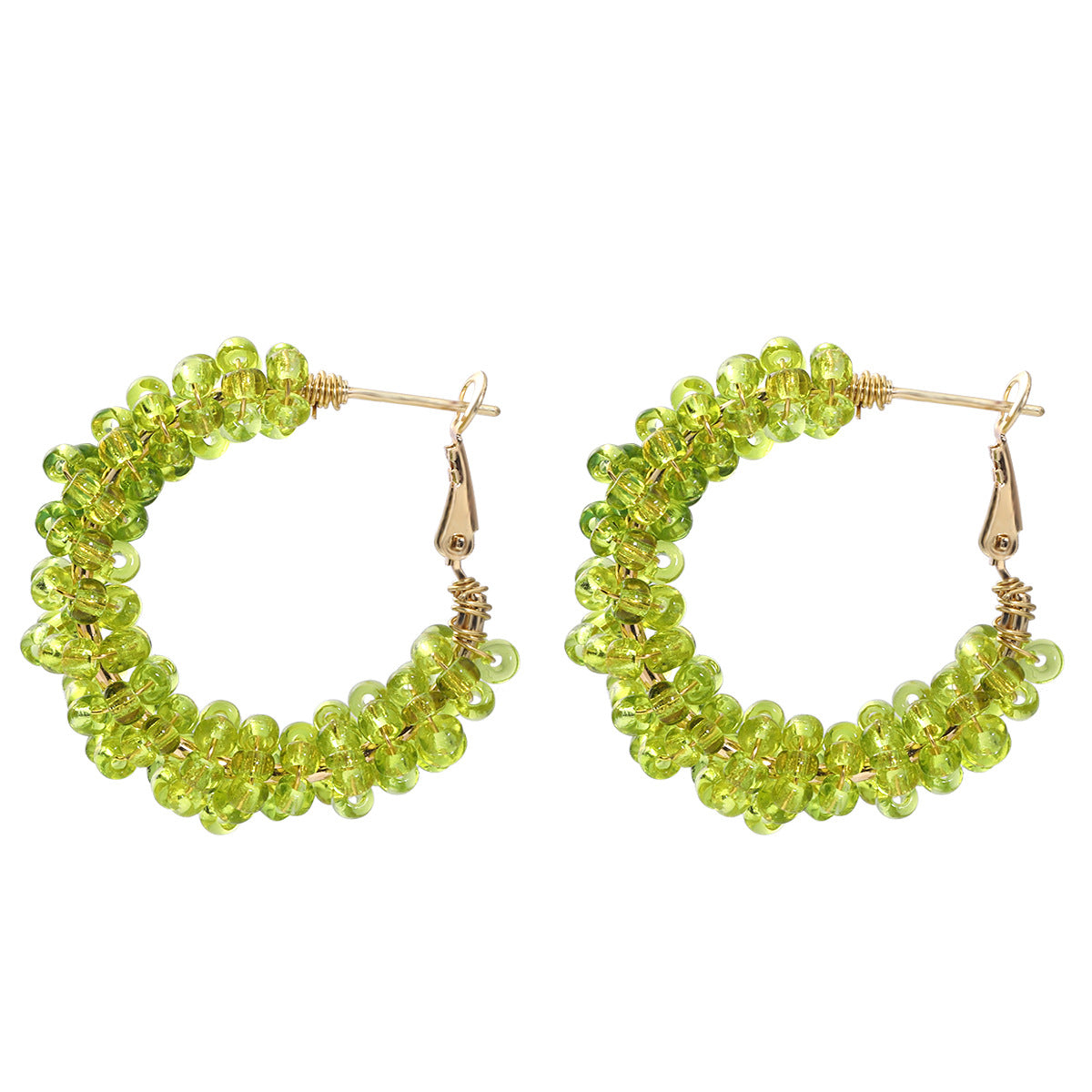 Wholesale handmade beaded earrings Bohemian fashion  exquisite earrings