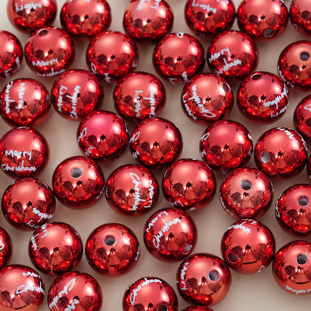 Wholesale 10pcs AlphabeEnglish  Acrylic Beads DIY Beads