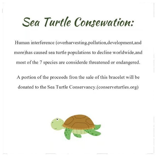 Wholesale 8mm natural stone turtle pendant elastic bracelet