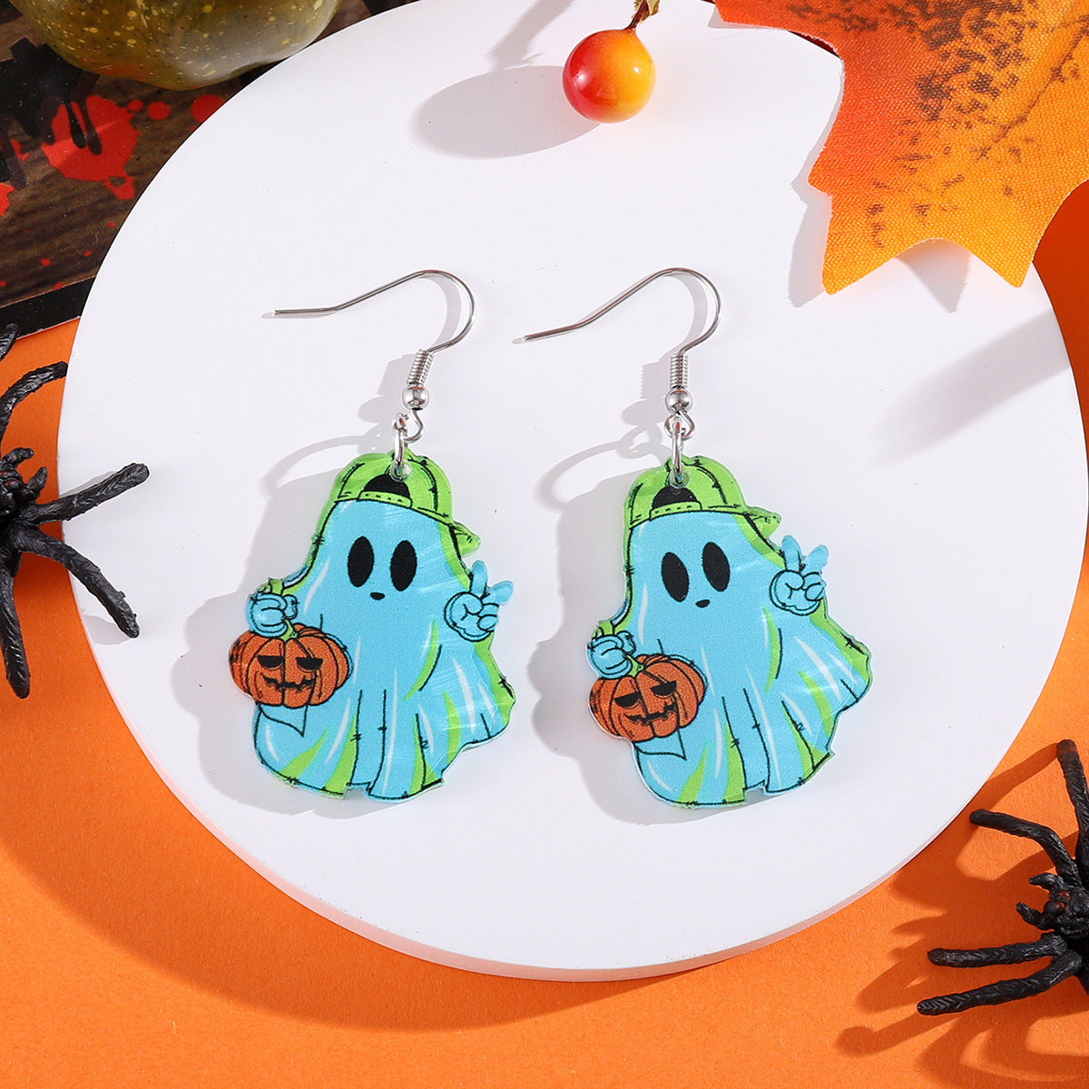 Wholesale  Acrylic Gothic Style Funny Pendant Earrings