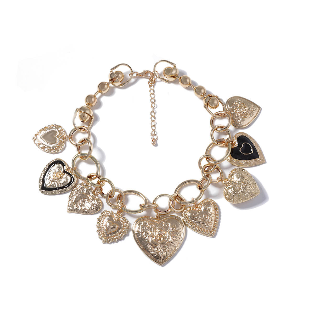 Wholesale Vintage chain alloy various love necklaces