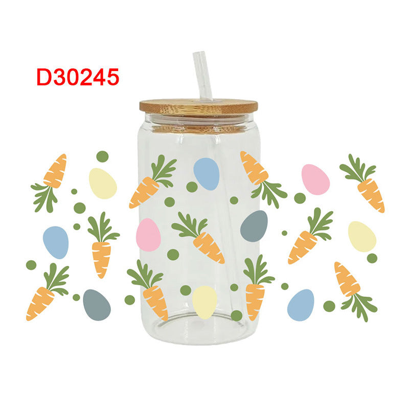 Wholesale UV Transfer Paste Glass Crystal Label Crystal Paste 16OZ UV DTF WRAPS
