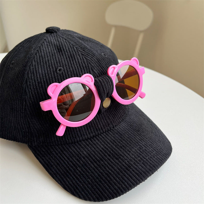 Wholesale Cotton Children's Cartoon Sunglasses Hat