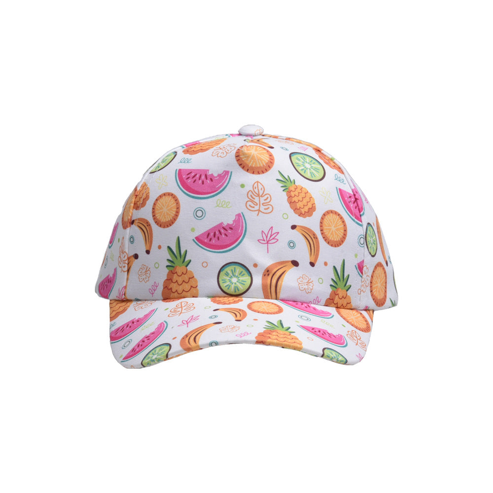Wholesale Cute Cartoon Dinosaur Fruit Boys Girls Children Baseball Cap