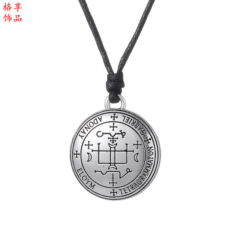 Wholesale Hip-Hop Gothic Archangel Enoch Necklace