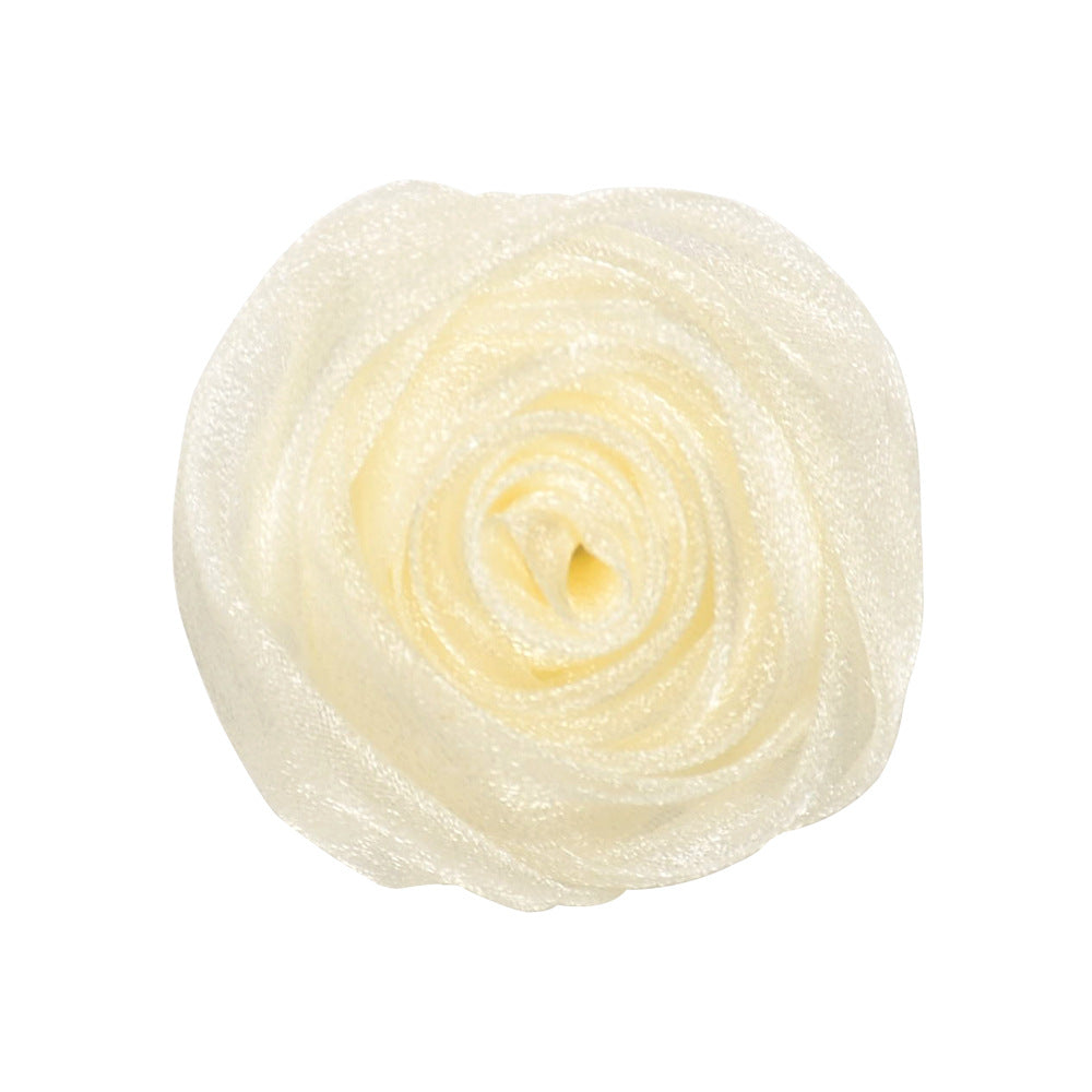 Wholesale Organza Three-dimensional Rosebud DIY Accessories