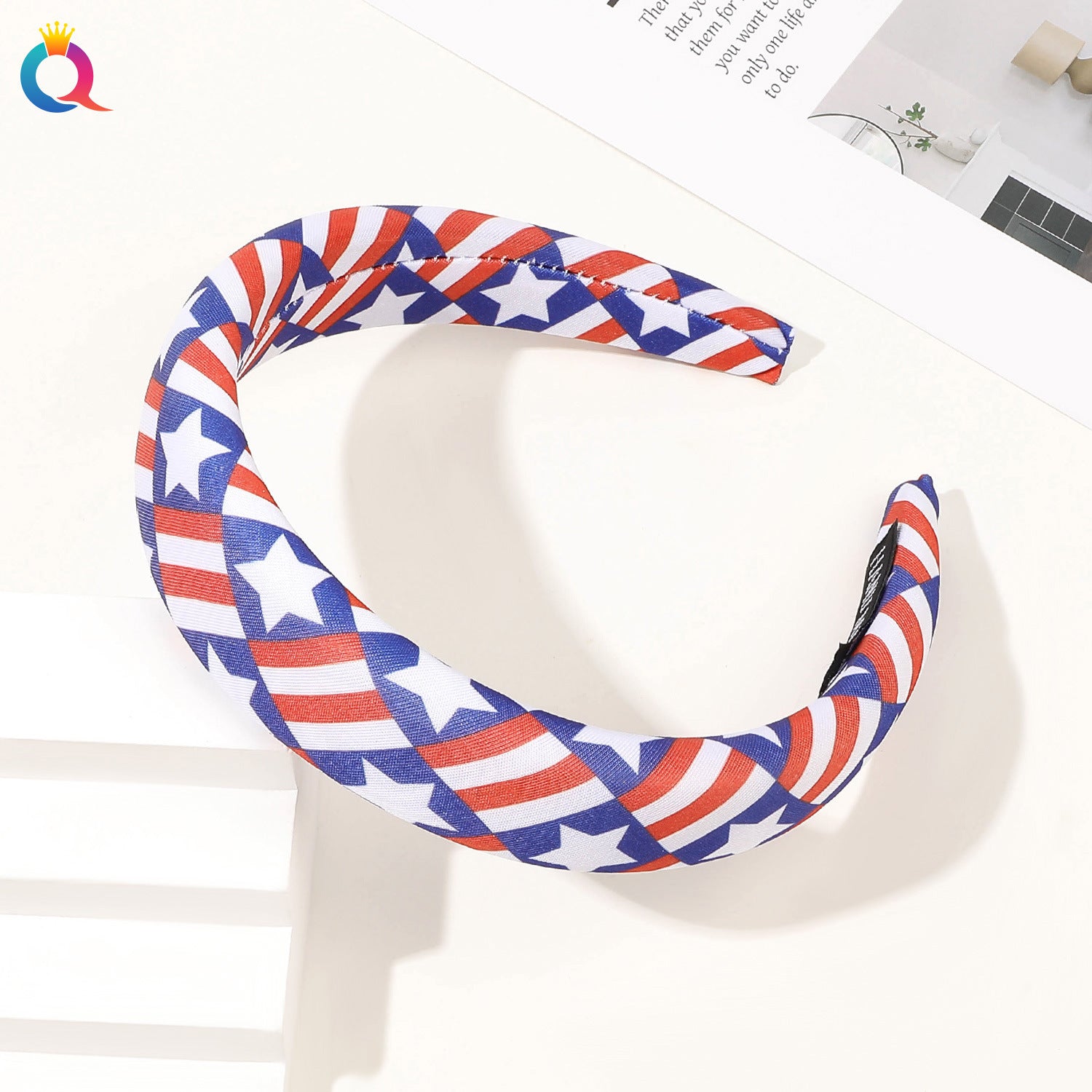 Wholesale American Independence Day Star Knotted Headbands
