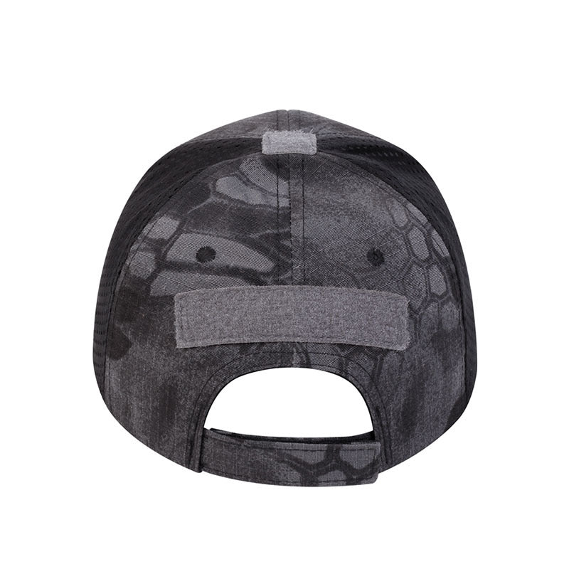 Wholesale Outdoor camouflage skull sunshade Velcro baseball cap