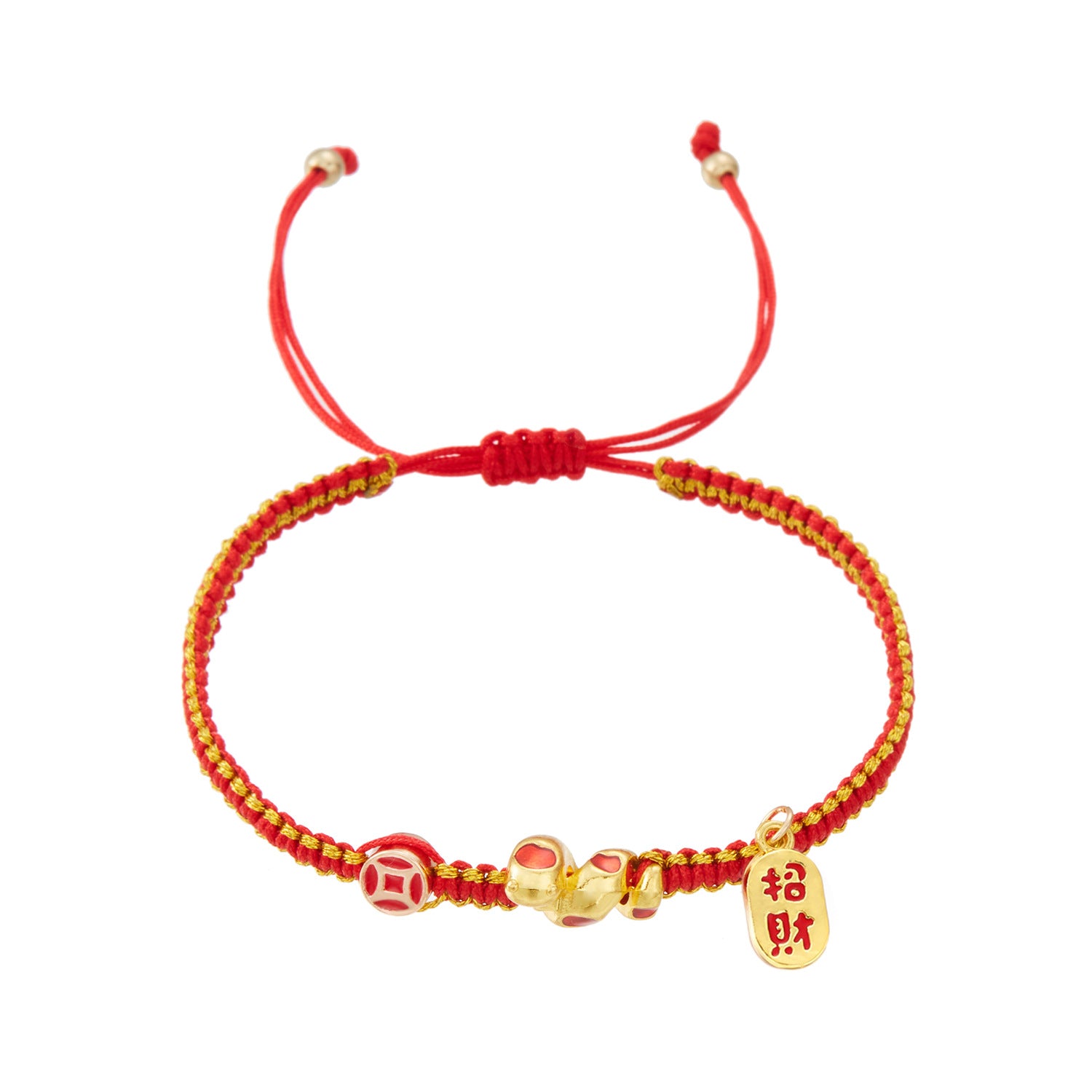 Wholesale Snake Year Zodiac Year Red String Bracelet for Bringing Fortune and Blessings