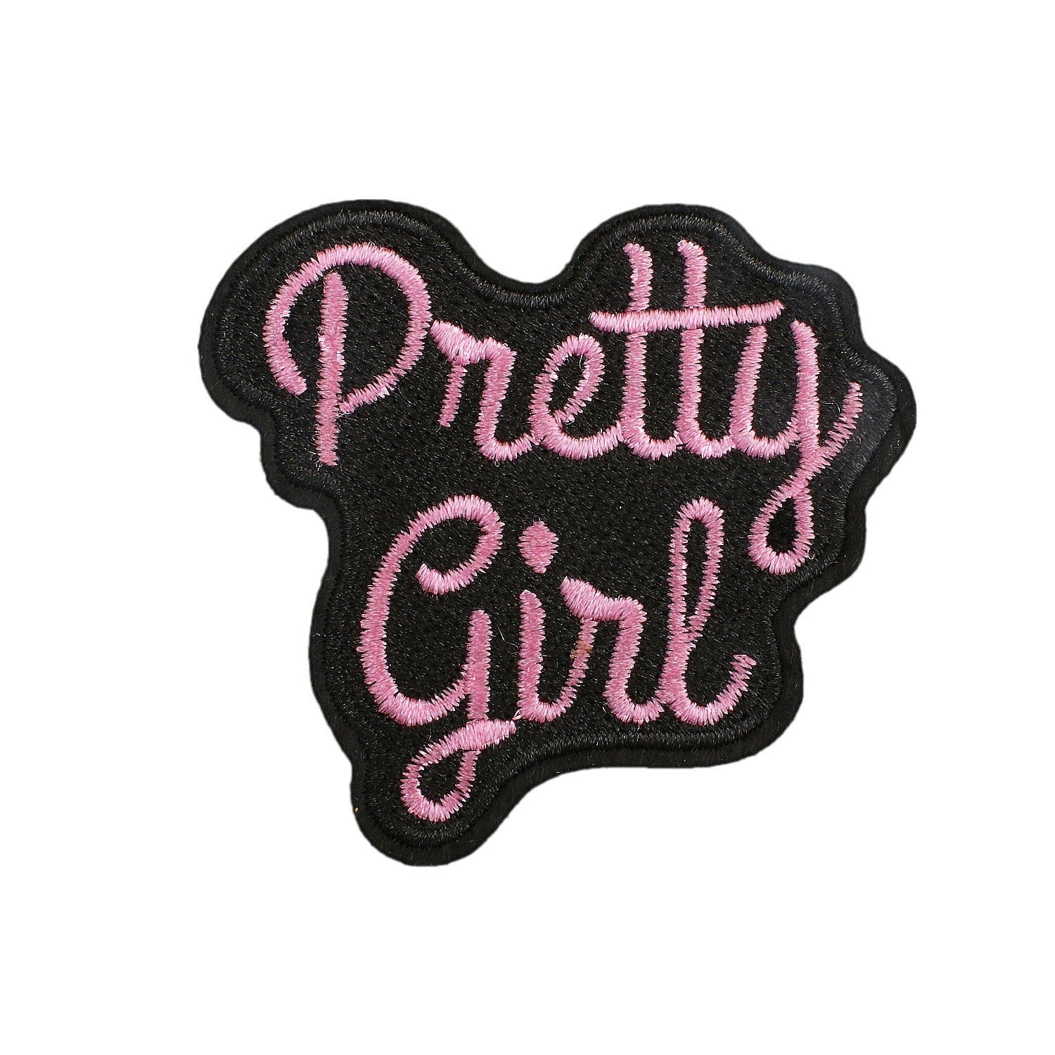 Wholesale Girl's Pink Decorative Embroidered Cloth Sticker
