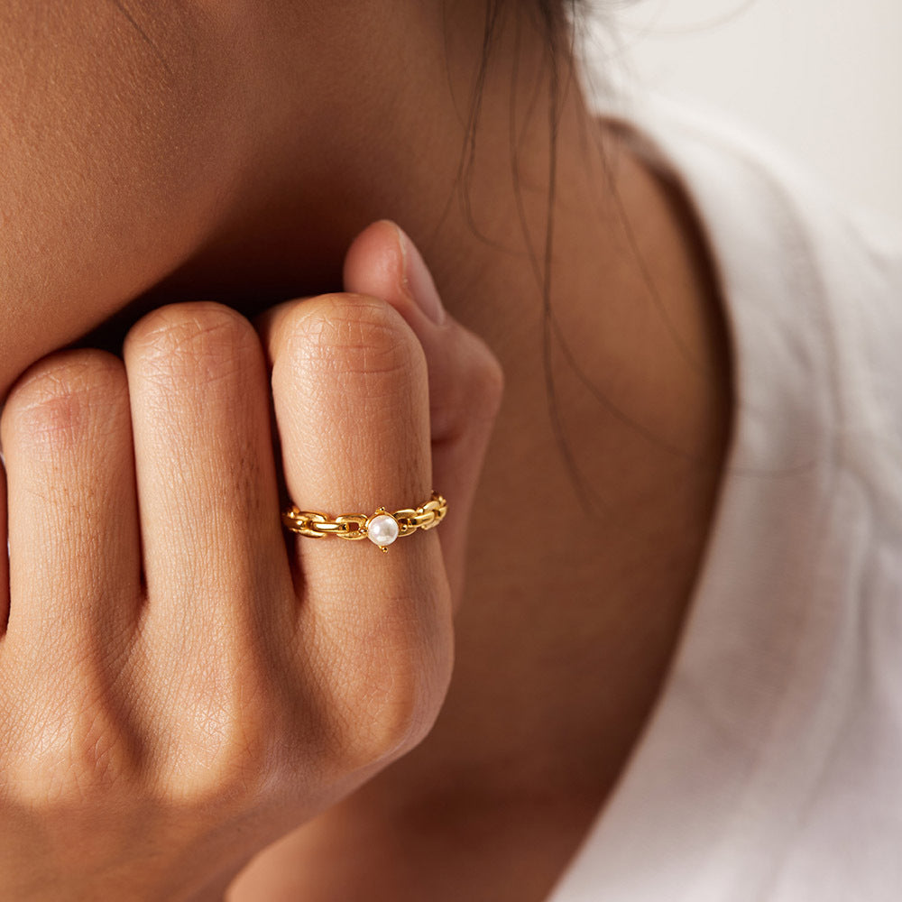 Wholesale Geometric Titanium Steel Rings