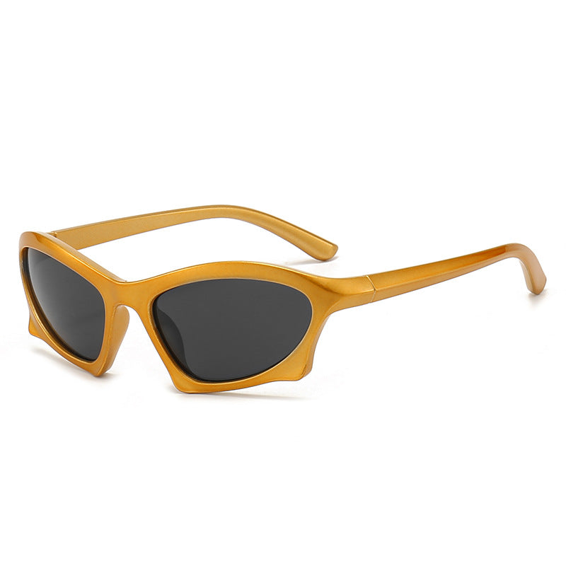 Wholesale Punk Hip-hop Sports Futuristic PC Sunglasses