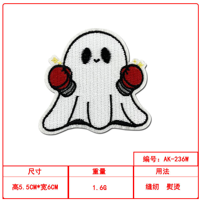 Wholesale Ghost Witch Embroidered Patch