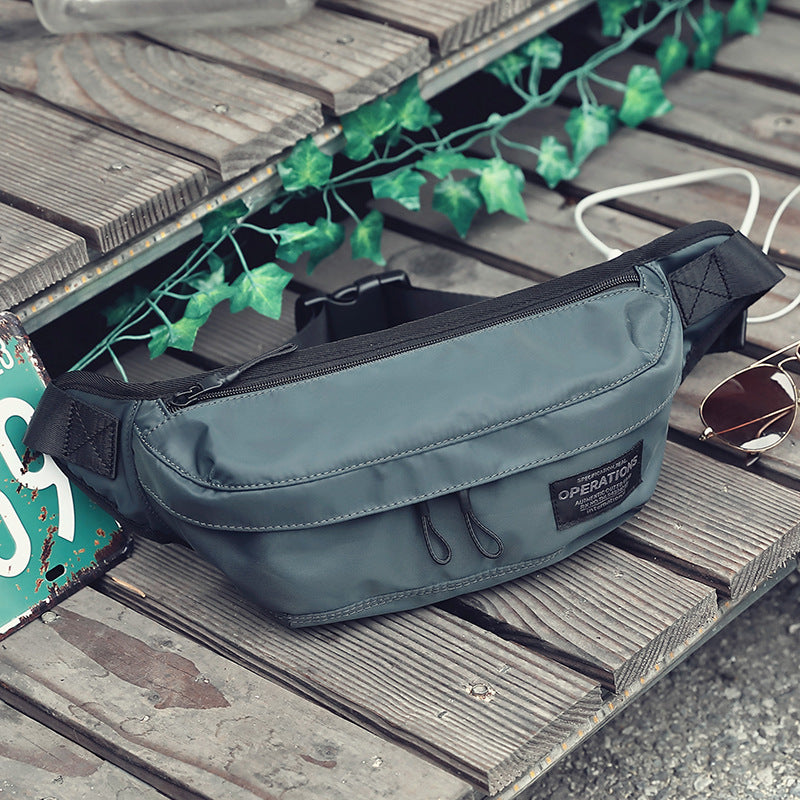 Wholesale Fashion personality men's waist bag chest bag messenger bag casual shoulder bag