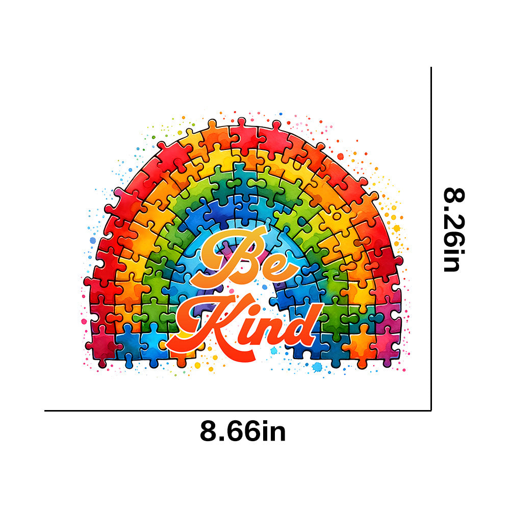 Wholesale Autism Pattern Series UV DTF Ready to Press Transfers Wrap