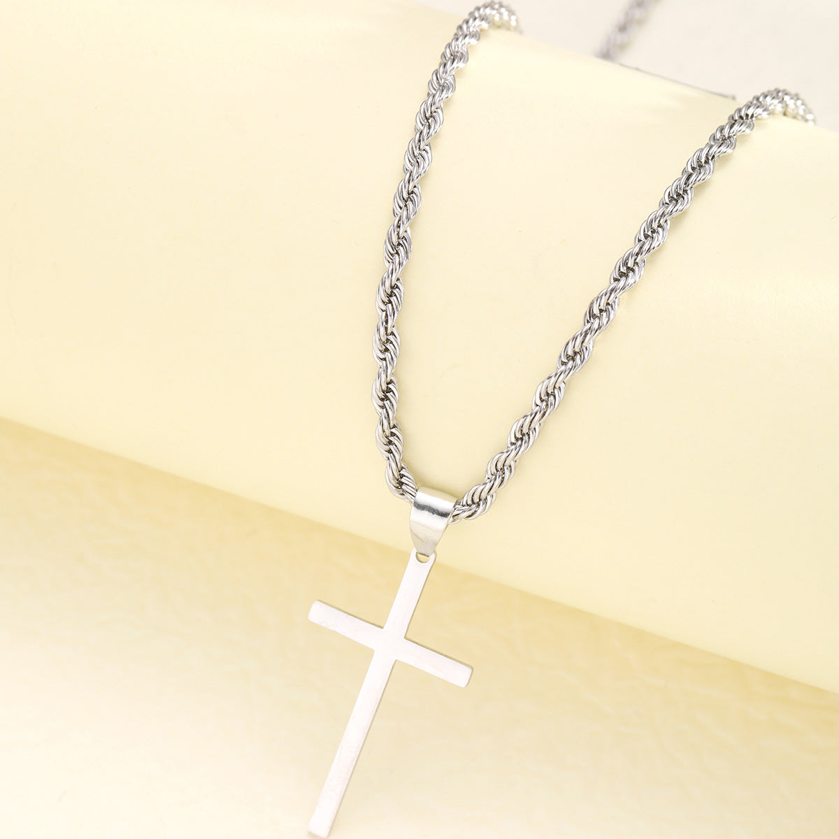 Wholesale Hip Hop Cross Pendant Men's Necklaces