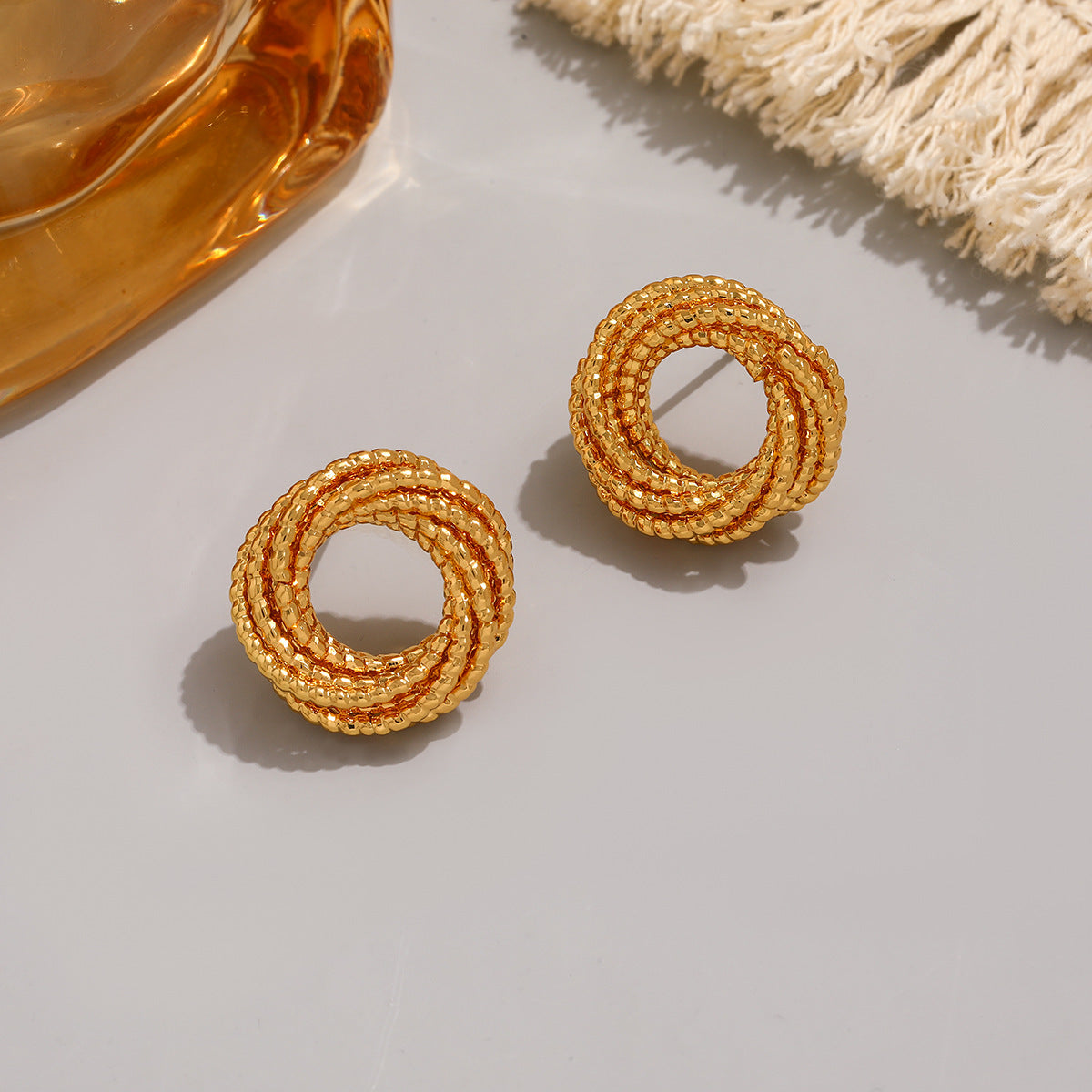 Wholesale Stainless Steel Round Hoop Earrings